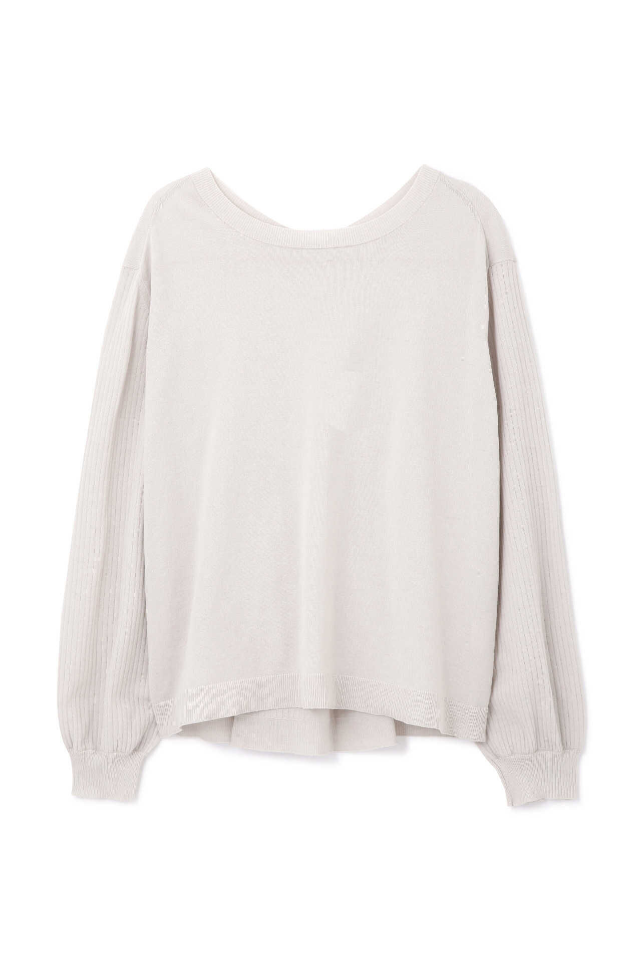  「ハイゲージリヨセル混プルオーバーニット」|ニット・セーター|