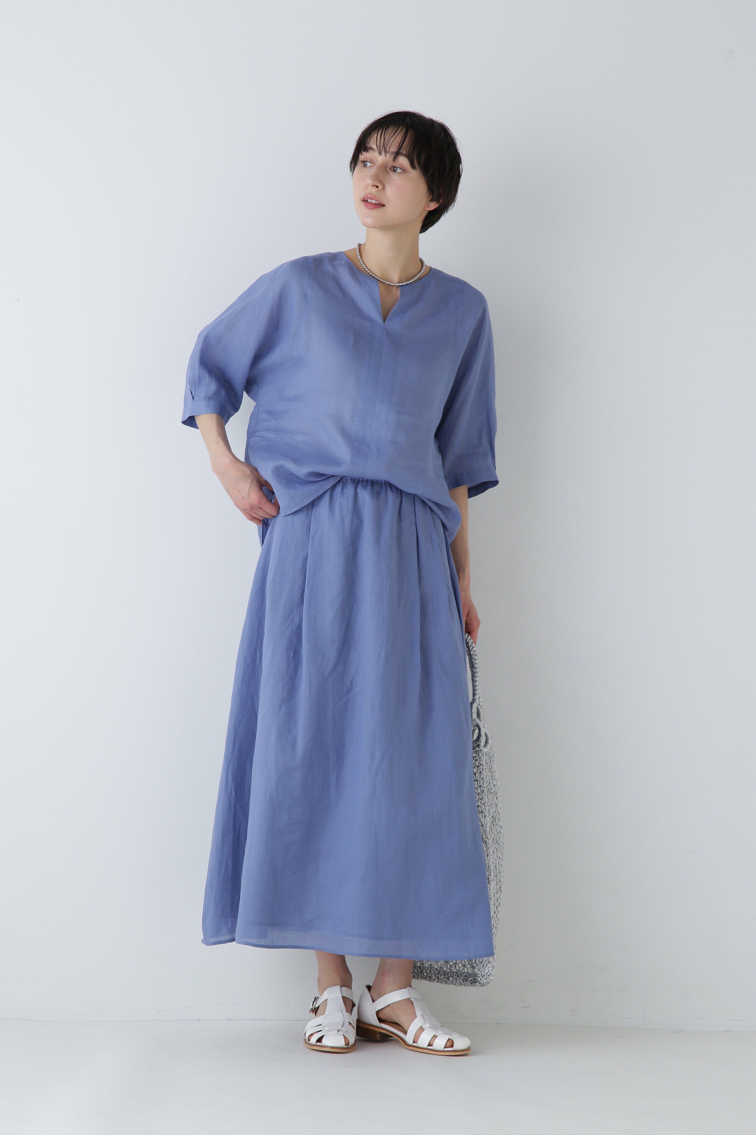  「◆１６０／１ラミープルオーバー」|シャツ・ブラウス|