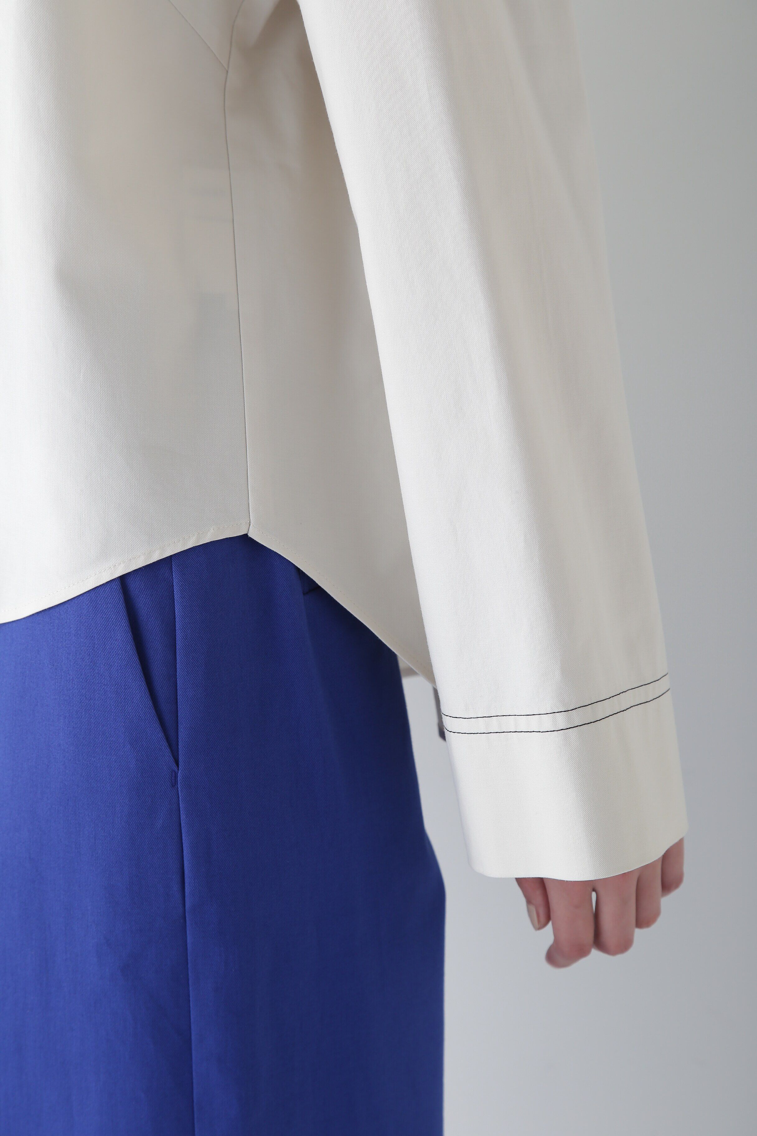  「◆OGC/キュプラバーバリーニュアンスネックプルオーバー」|シャツ・ブラウス|