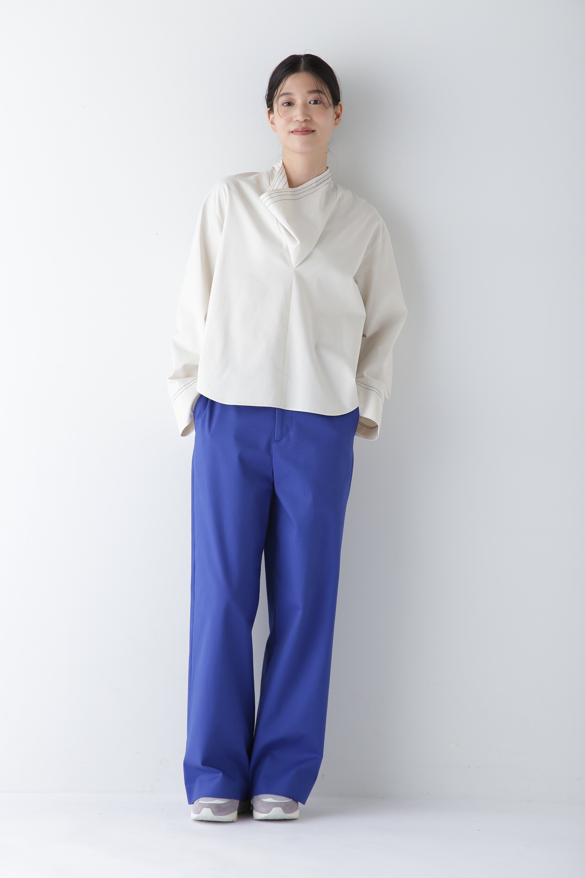  「◆OGC/キュプラバーバリーニュアンスネックプルオーバー」|シャツ・ブラウス|