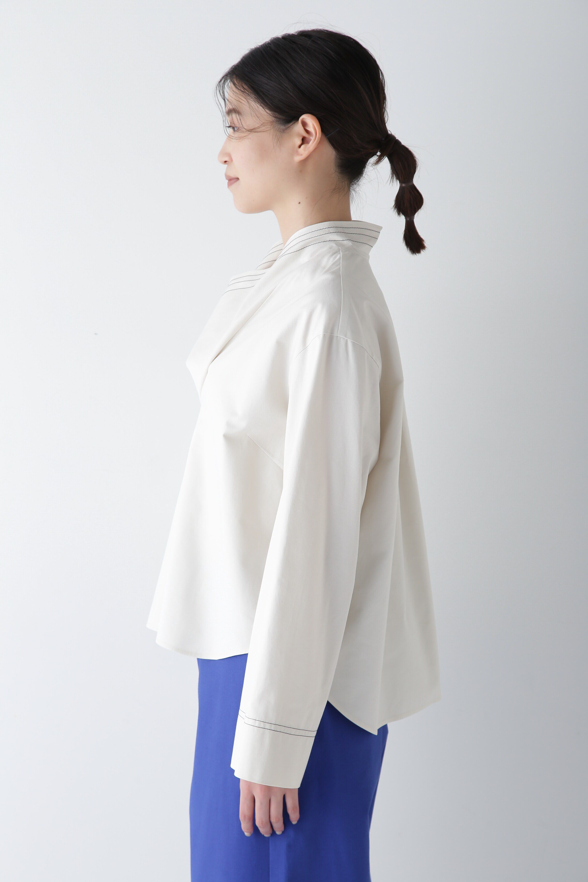  「◆OGC/キュプラバーバリーニュアンスネックプルオーバー」|シャツ・ブラウス|