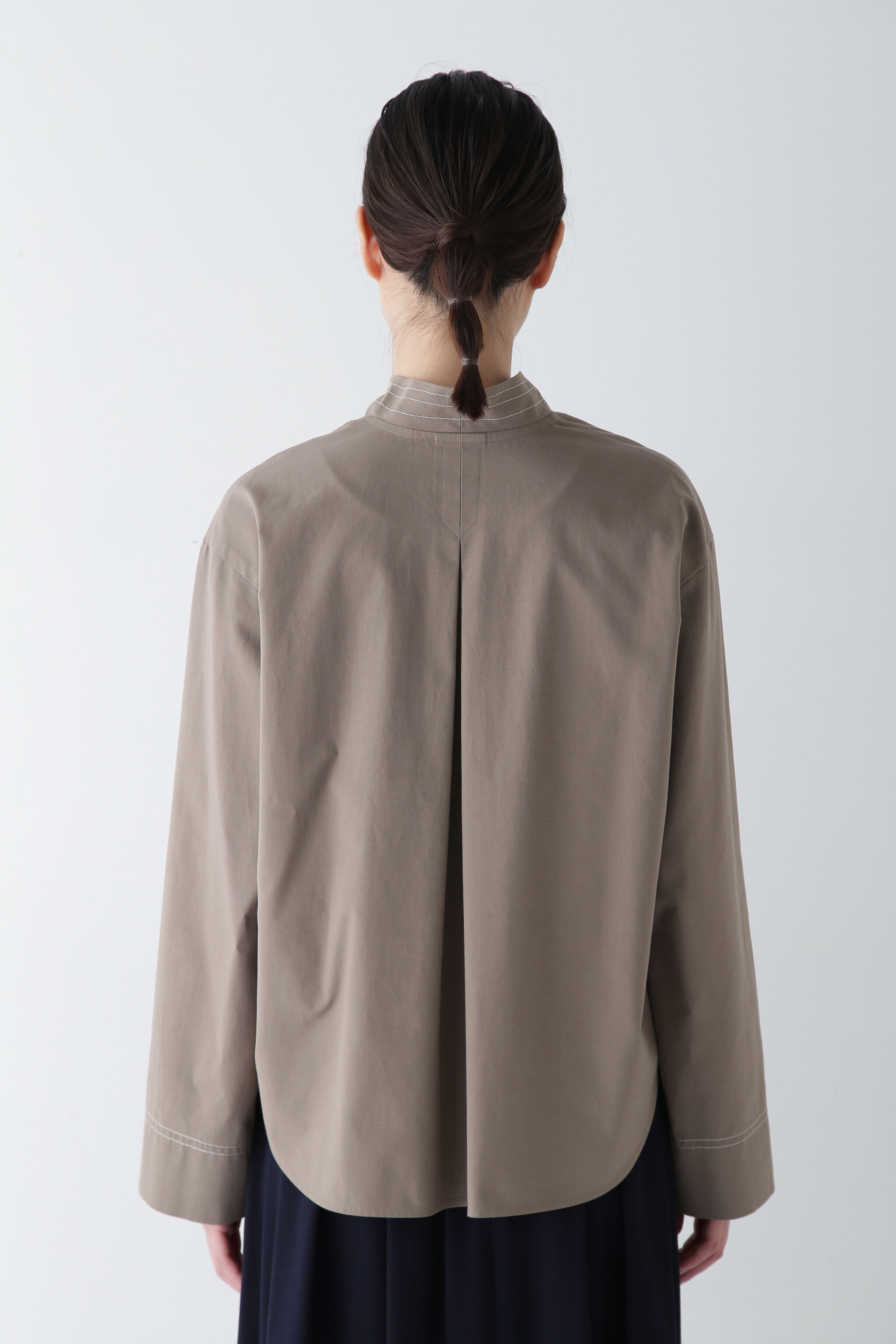  「◆OGC/キュプラバーバリーニュアンスネックプルオーバー」|シャツ・ブラウス|