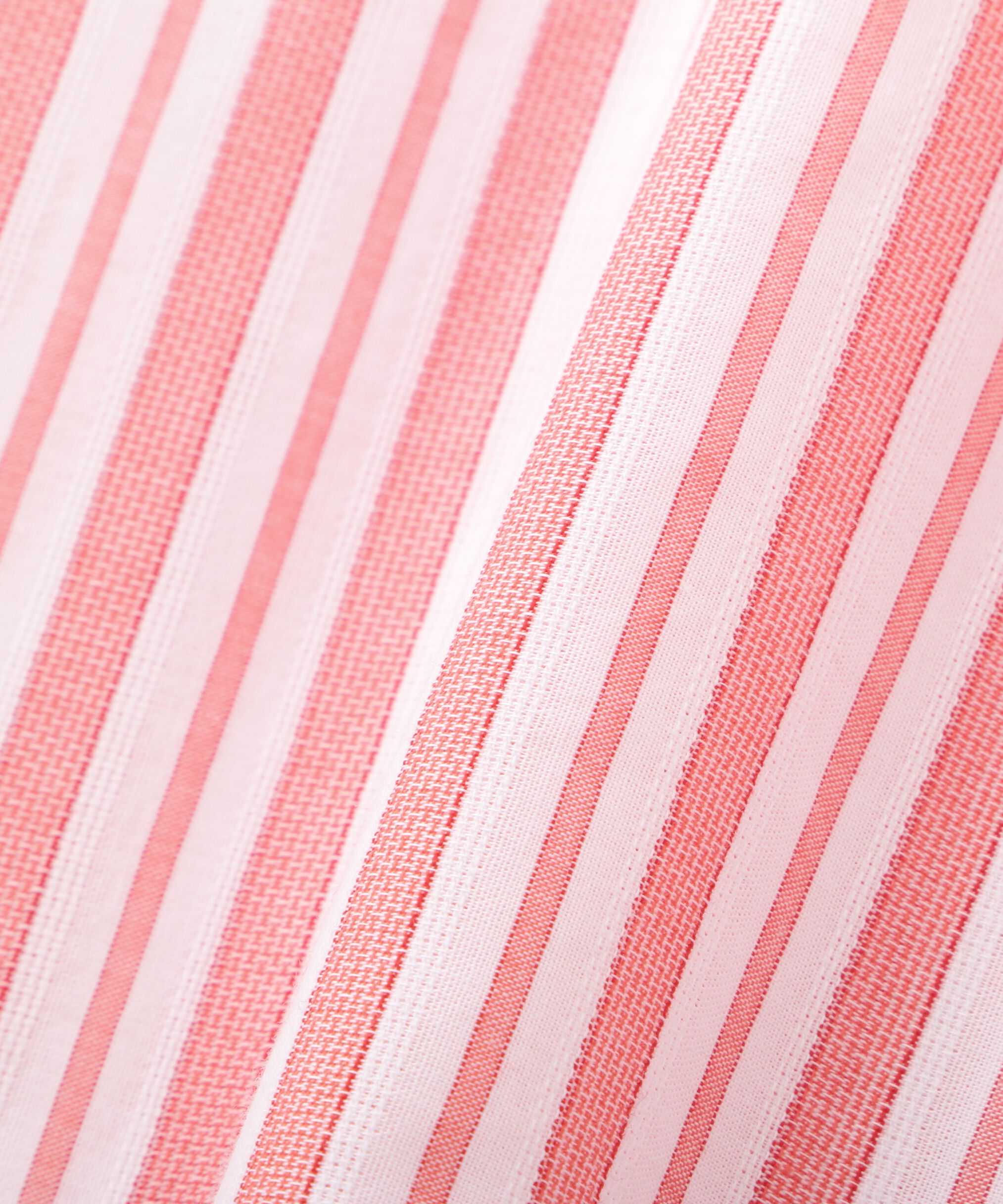  「◆コットンストライプボックスシャツ」|シャツ・ブラウス|