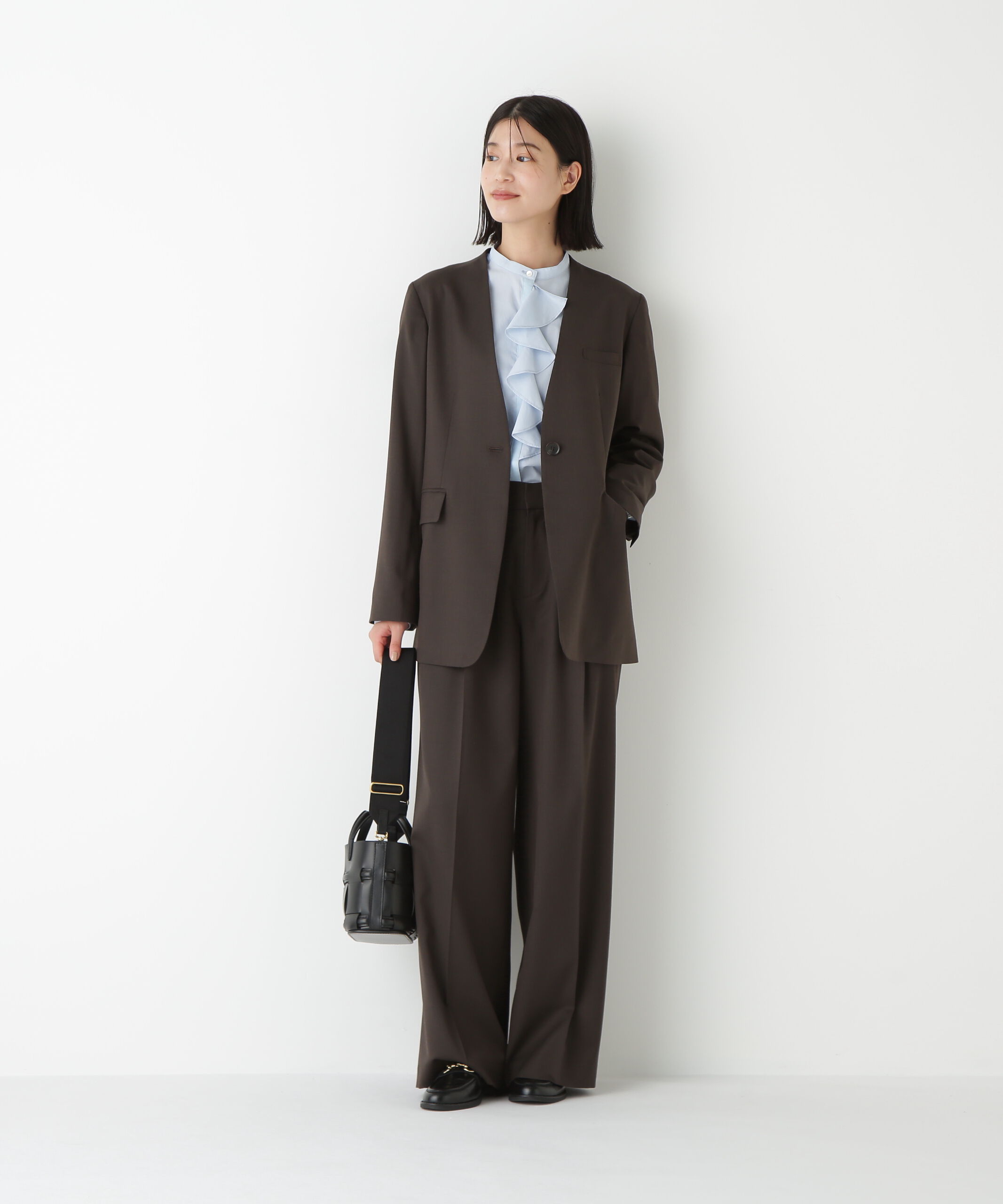  「◆Ｖネックノーカラージャケット」|その他|