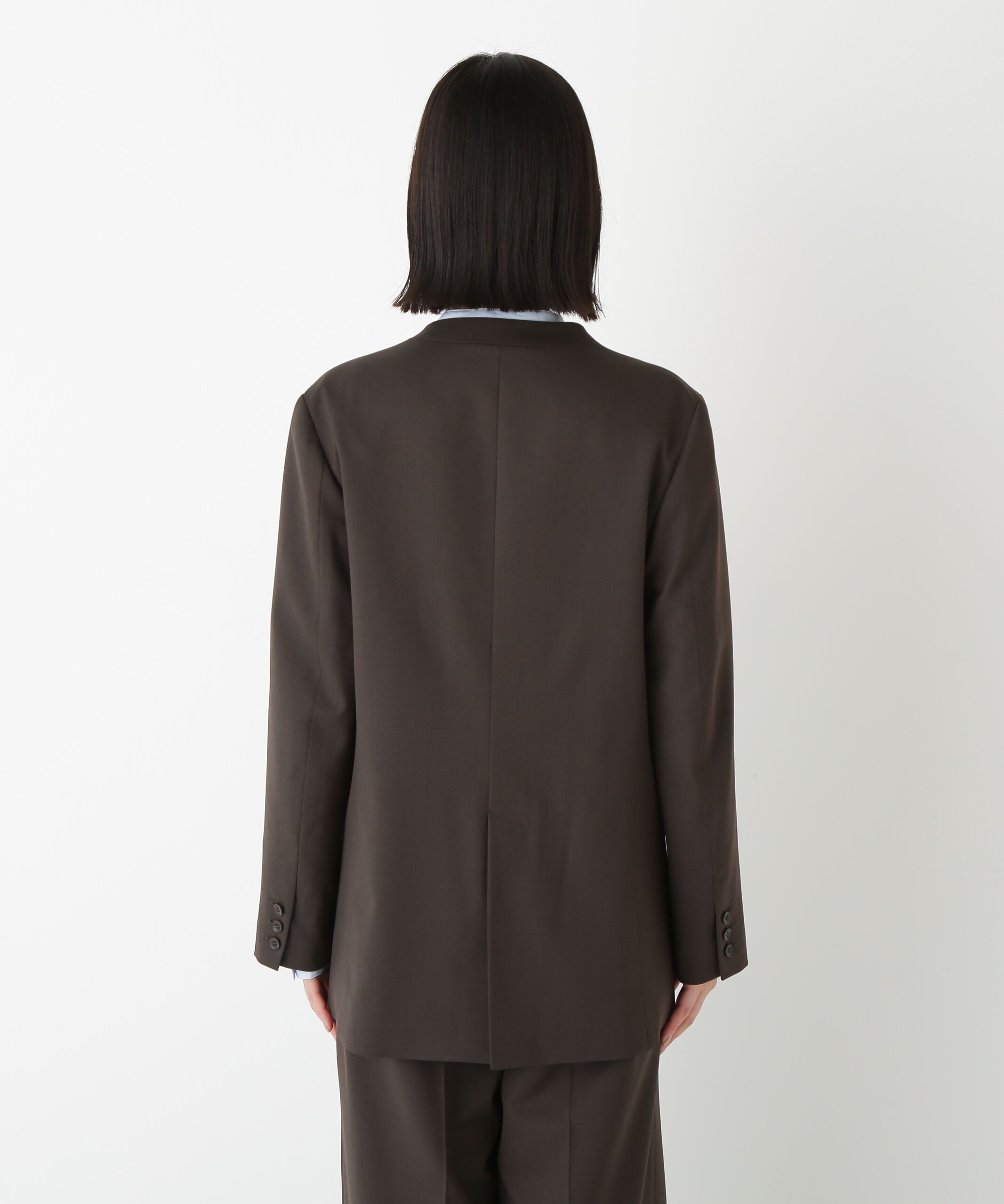  「◆Ｖネックノーカラージャケット」|その他|