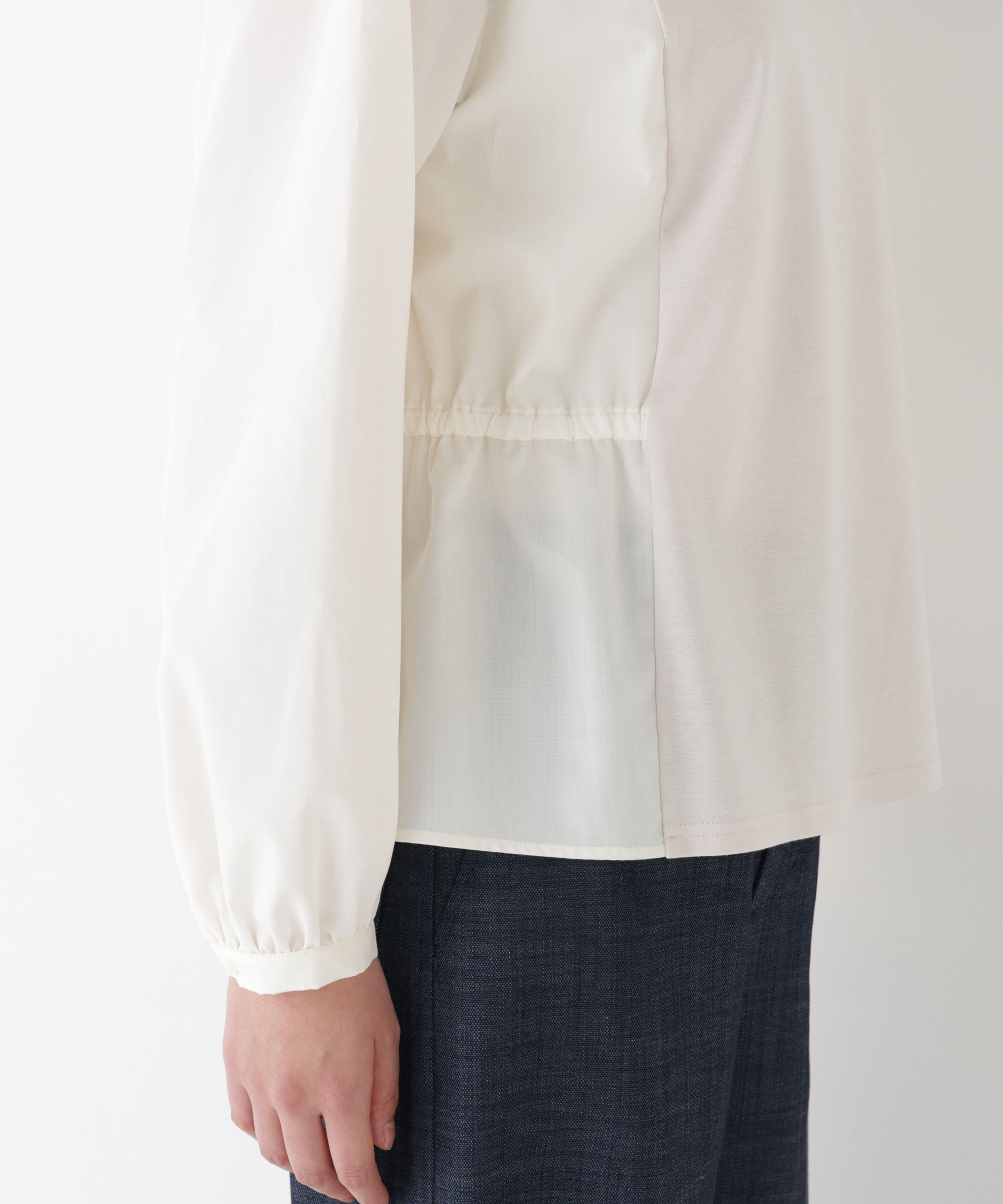  「◆《ウォッシャブル》ドッキングドロストカットソー」|Tシャツ・カットソー|