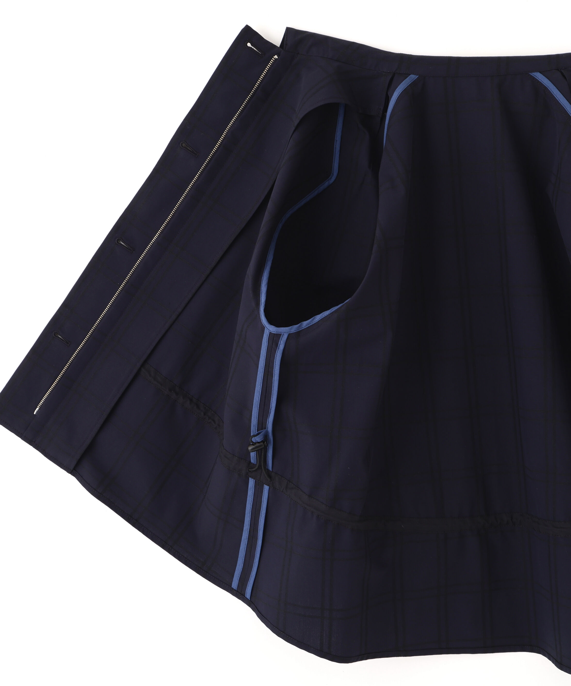  「◆先染めチェックブルゾン」|ブルゾン・スタジャン|