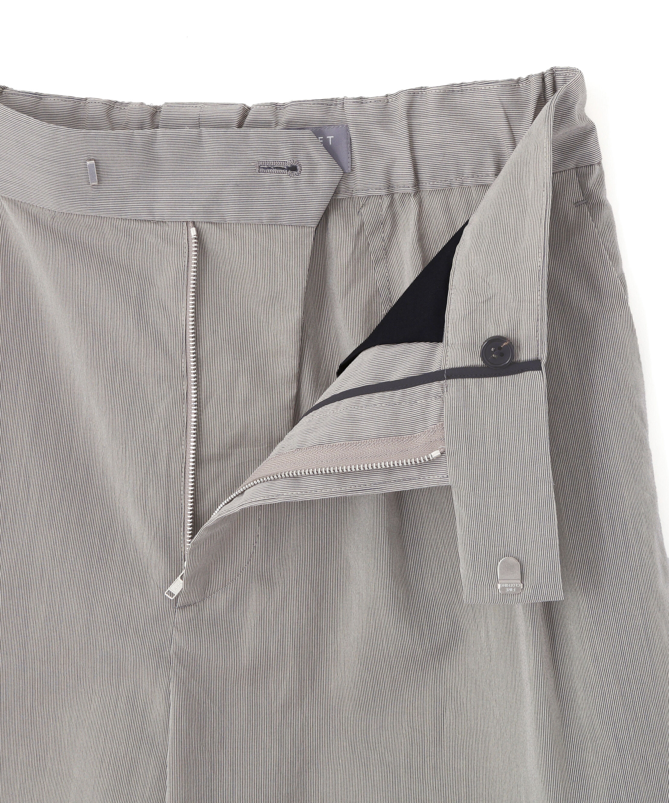  「FINE STRIPE COTTON SILK TROUSERS」|その他|