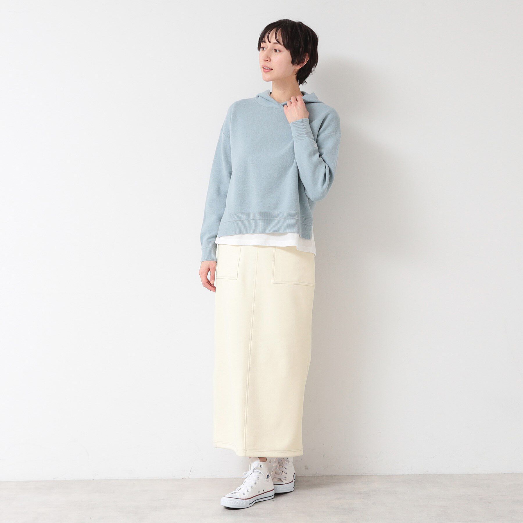 Dessin「【洗える】ベイカーポケット付ストレートスカート（S～L）」|スカート|