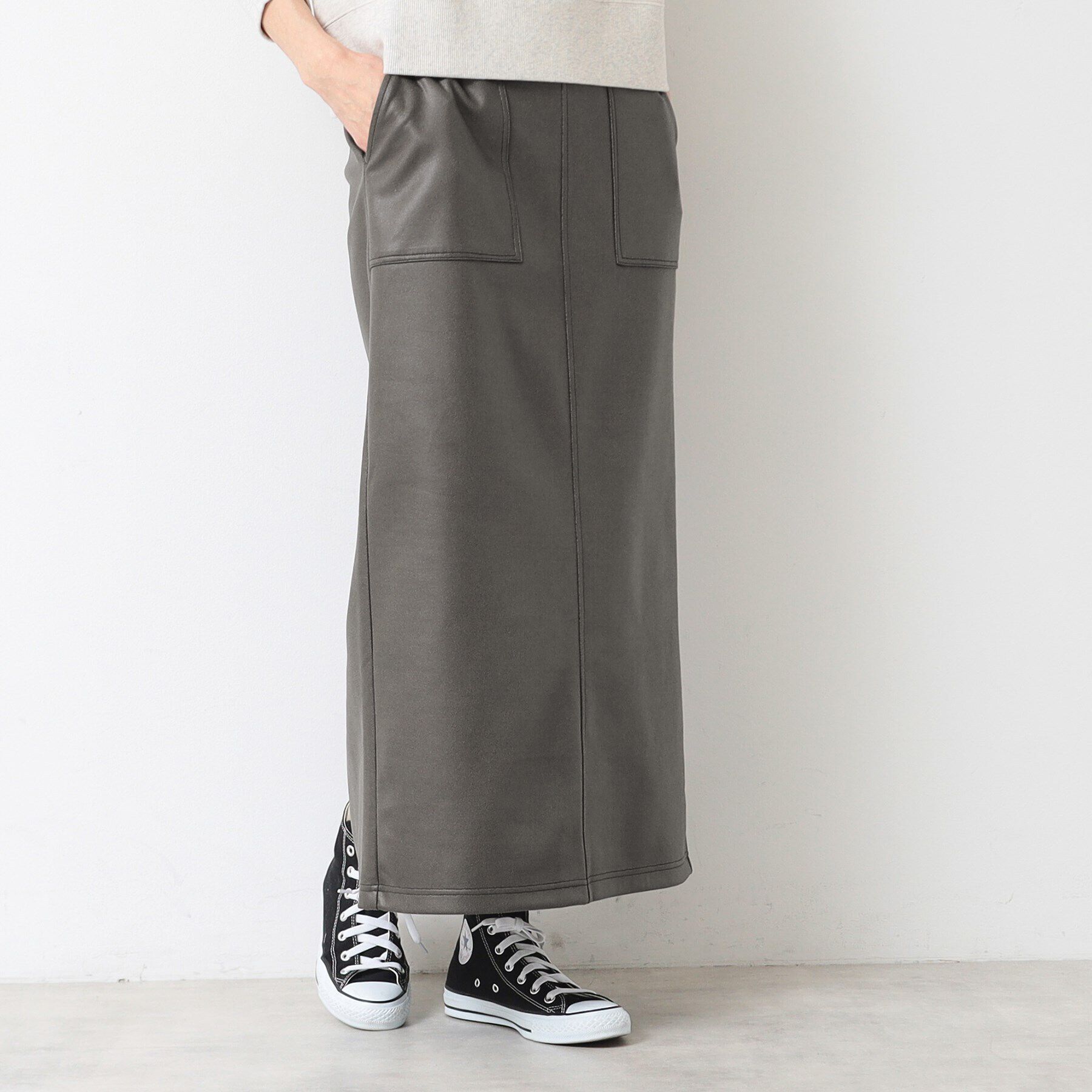 Dessin「【洗える】ベイカーポケット付ストレートスカート（S～L）」|スカート|