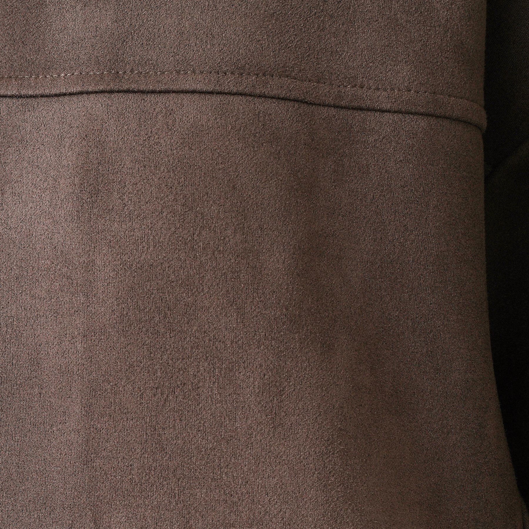 Dessin「【セットアップ可・洗える】マシュマロスウェードジップブルゾン」|ブルゾン・スタジャン|