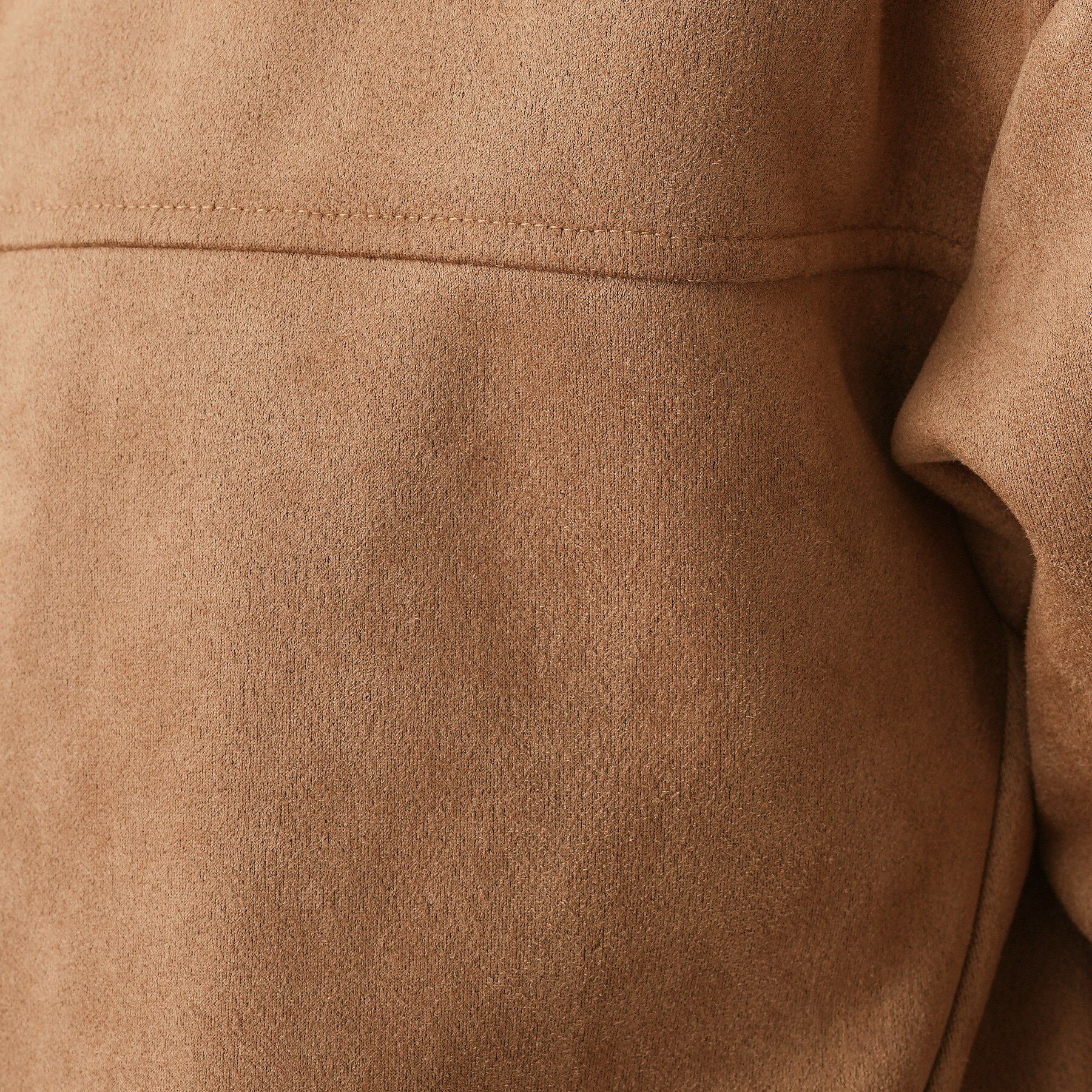 Dessin「【セットアップ可・洗える】マシュマロスウェードジップブルゾン」|ブルゾン・スタジャン|