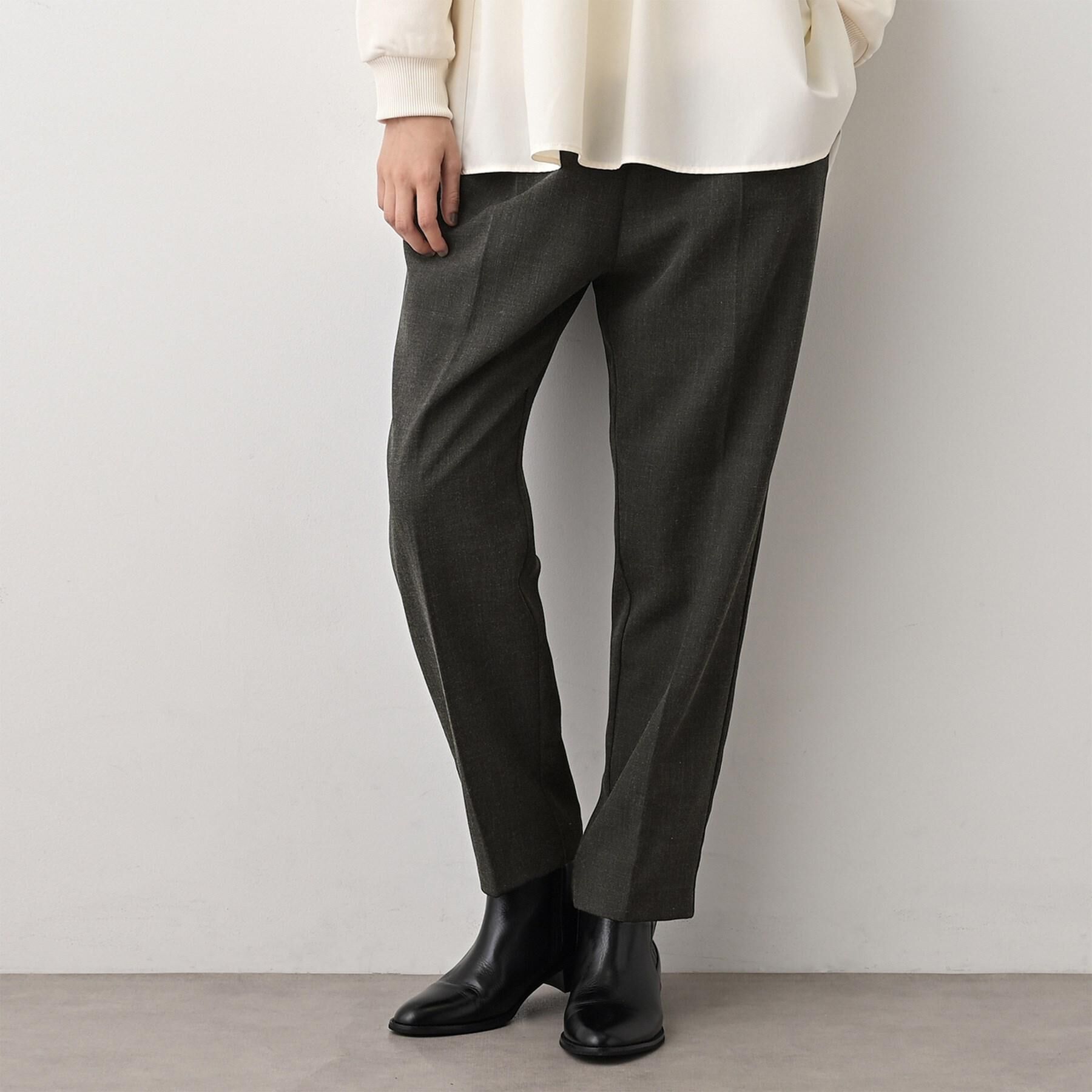 Dessin「【ウエストゴム/裏地付き】コンフォートテーパードパンツ」|その他|