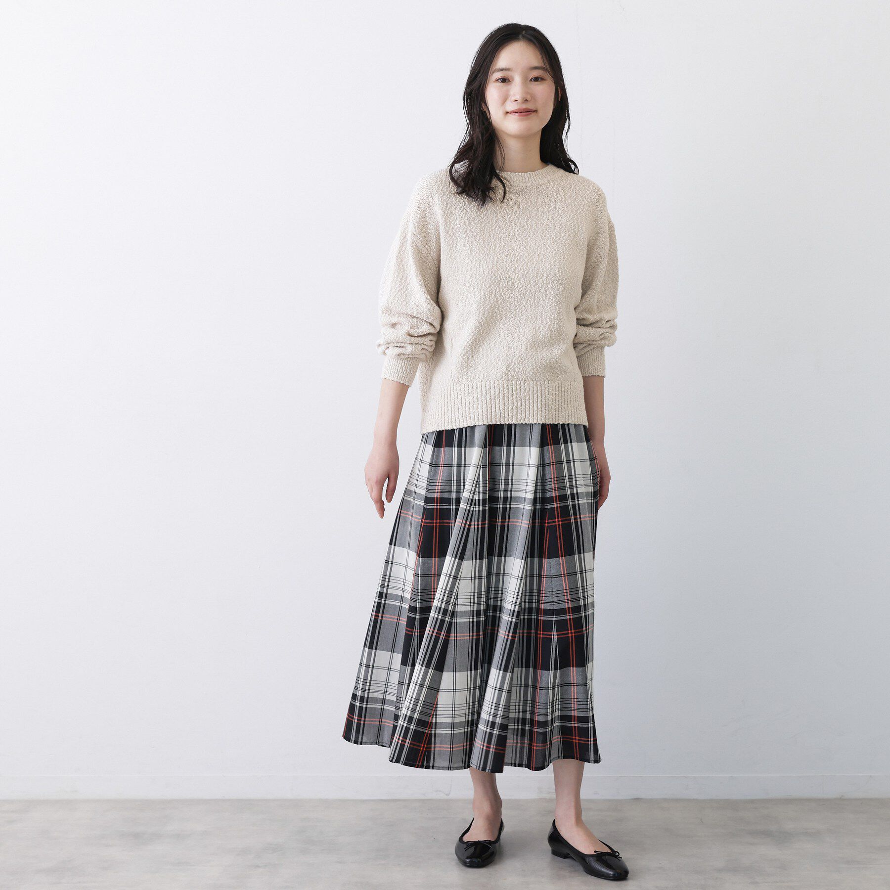 Dessin「【洗える】ローゲージコットンニット」|ニット・セーター|