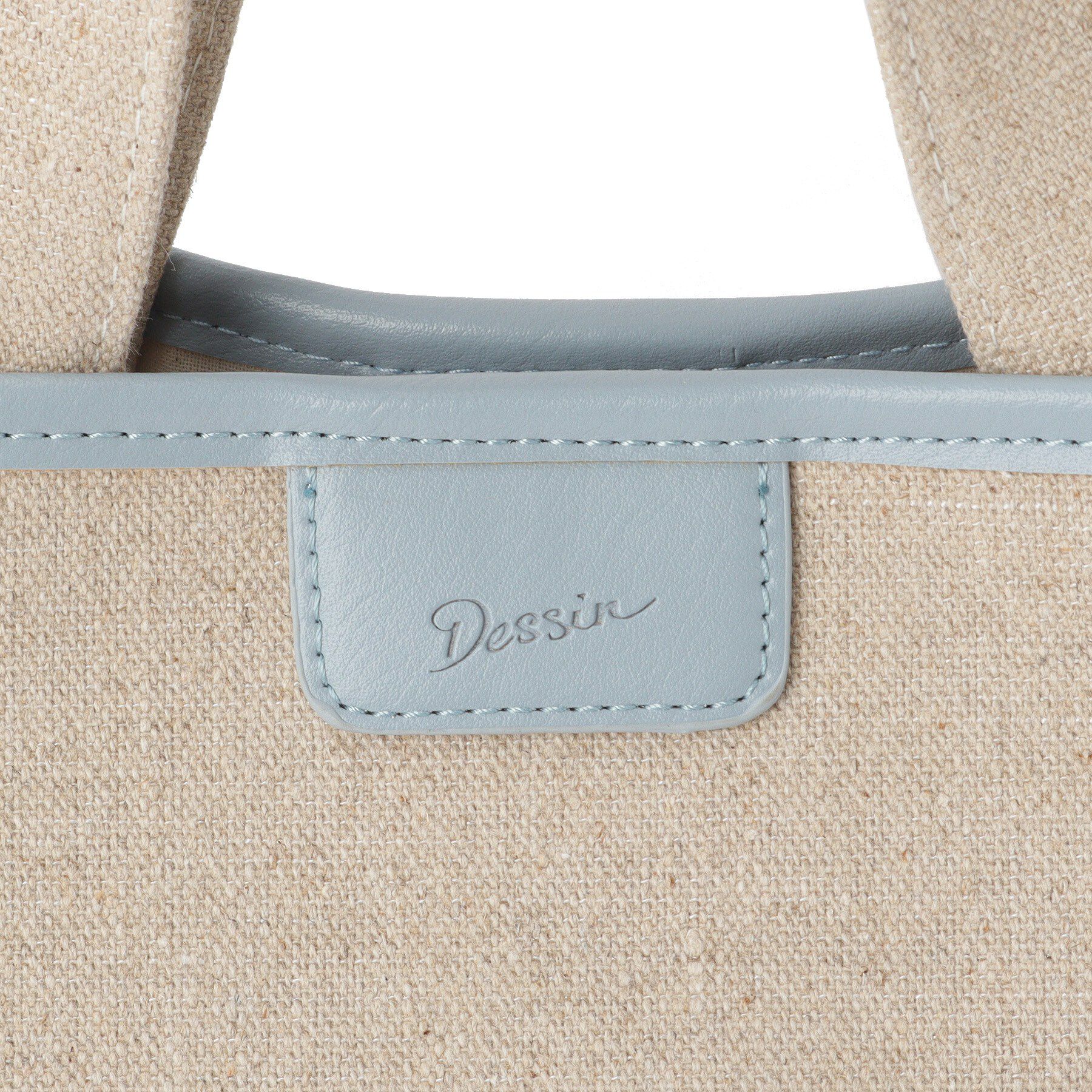 Dessin「【軽量】コットンリネンパイピングバッグ」|トートバッグ|