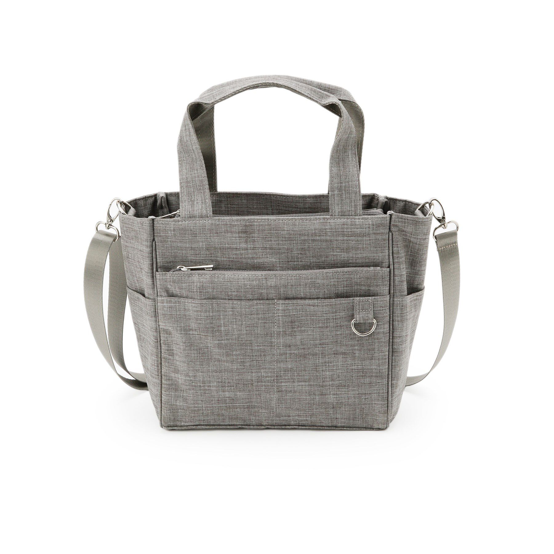 ITS&rsquo;DEMO「【13ポケット】杢調2WAYトート」|トートバッグ|