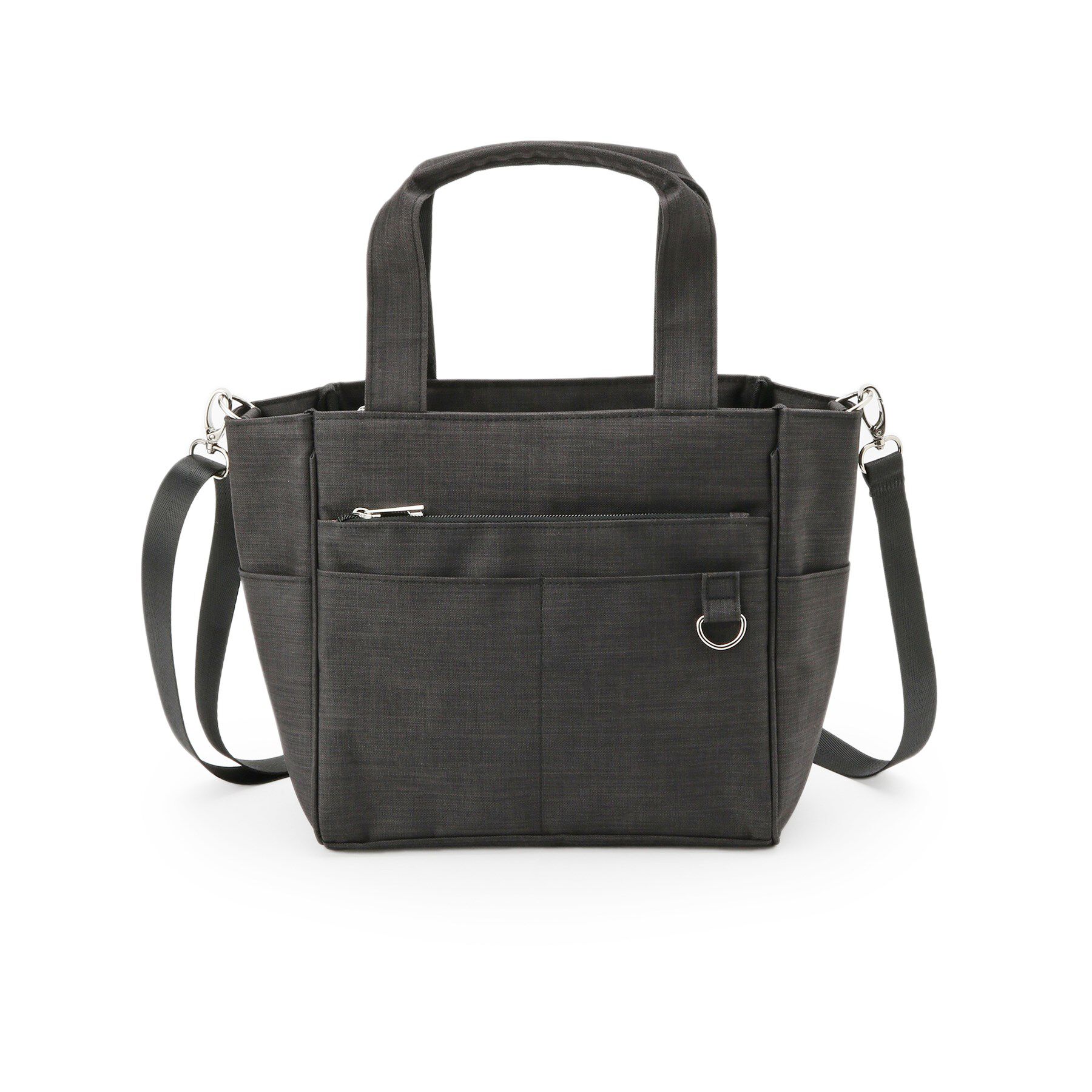 ITS&rsquo;DEMO「【13ポケット】杢調2WAYトート」|トートバッグ|