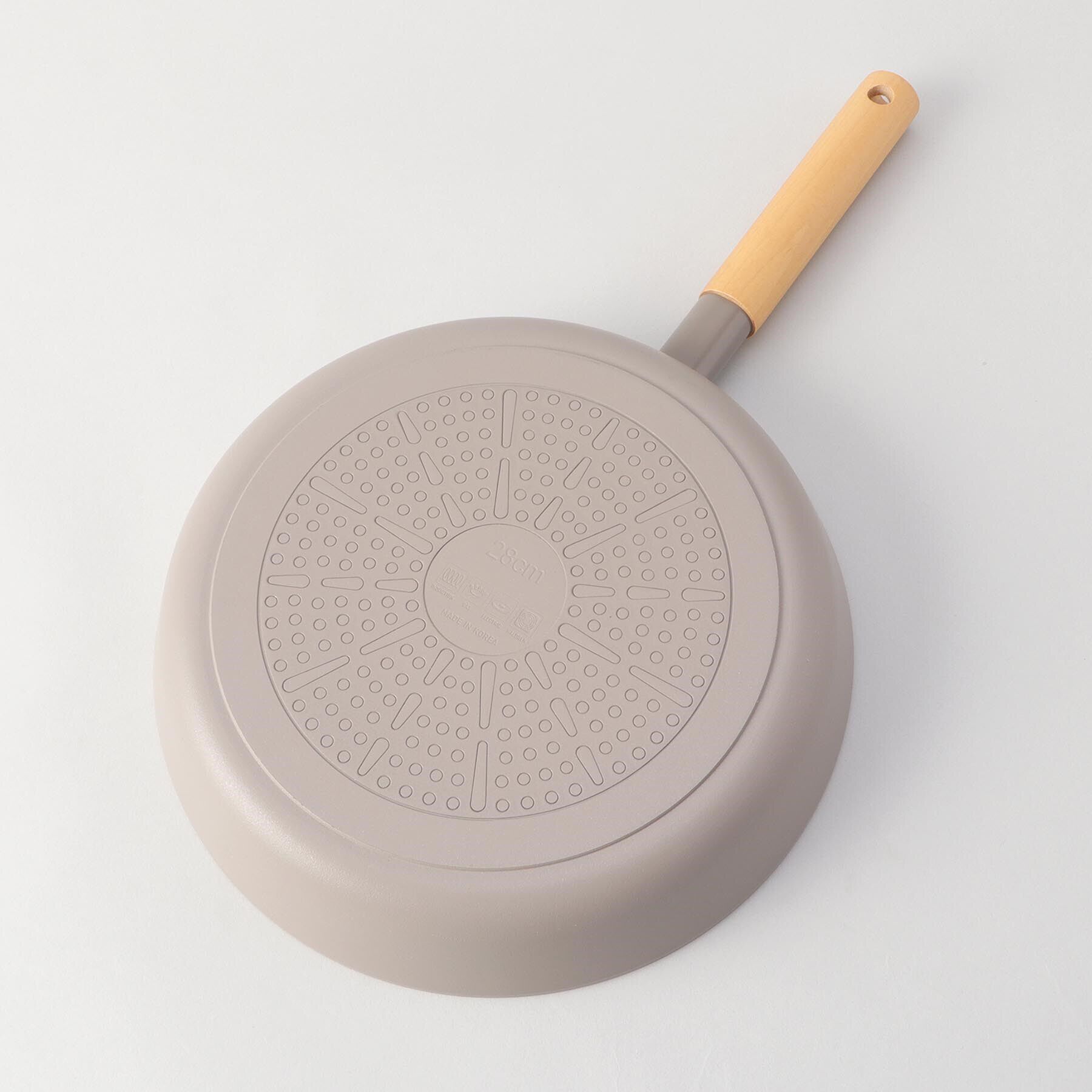 212 KITCHEN STORE「チタン＆ダイヤモンドＷコーティング フライパン28cm GY ＜TI：DA ティーダ＞」|食器・キッチングッズ|