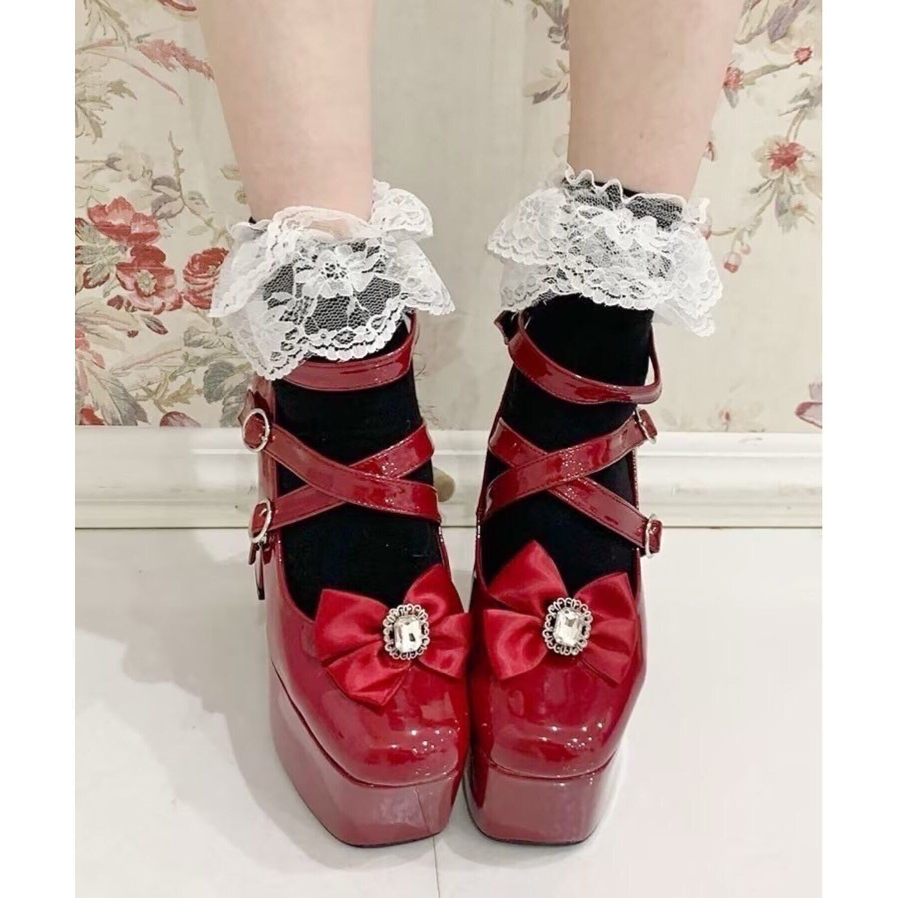 Doll Kiss「2段レースソックス　靴下」|ソックス|