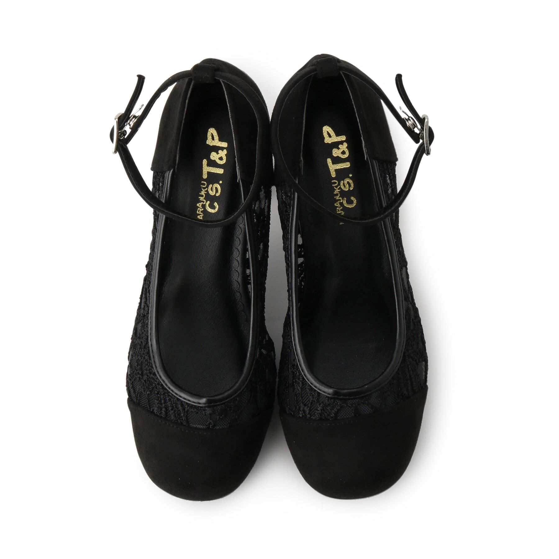 csT&P「厚底レースパンプス」|パンプス|