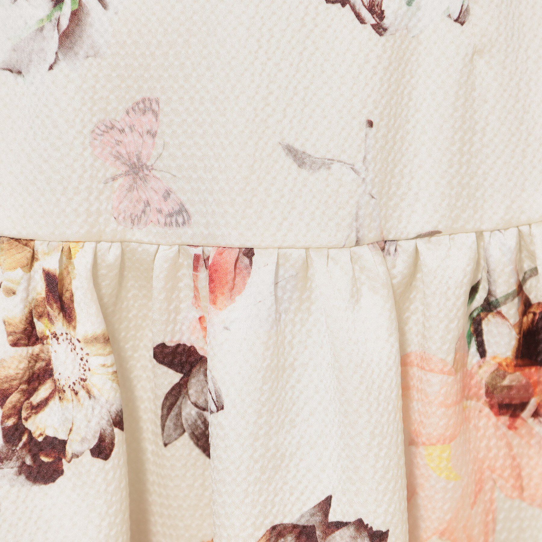 SunaUna「【COLLECTION LINE】花柄タックスカート」|スカート|