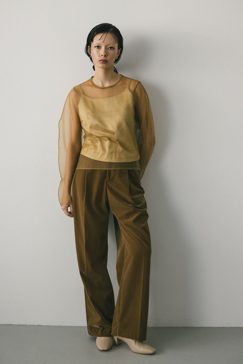 STYLEMIXER「ベルベットツータックパンツ」|その他|