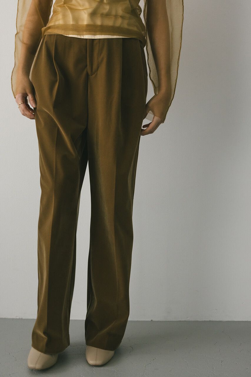 STYLEMIXER「ベルベットツータックパンツ」|その他|