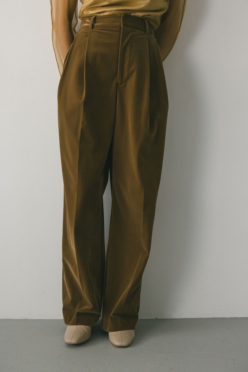 STYLEMIXER「ベルベットツータックパンツ」|その他|