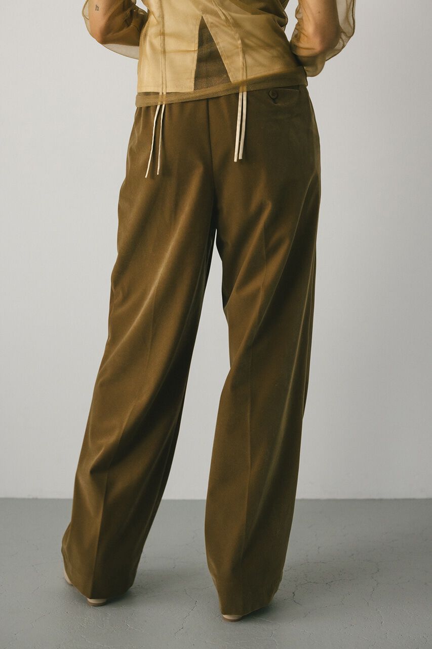 STYLEMIXER「ベルベットツータックパンツ」|その他|