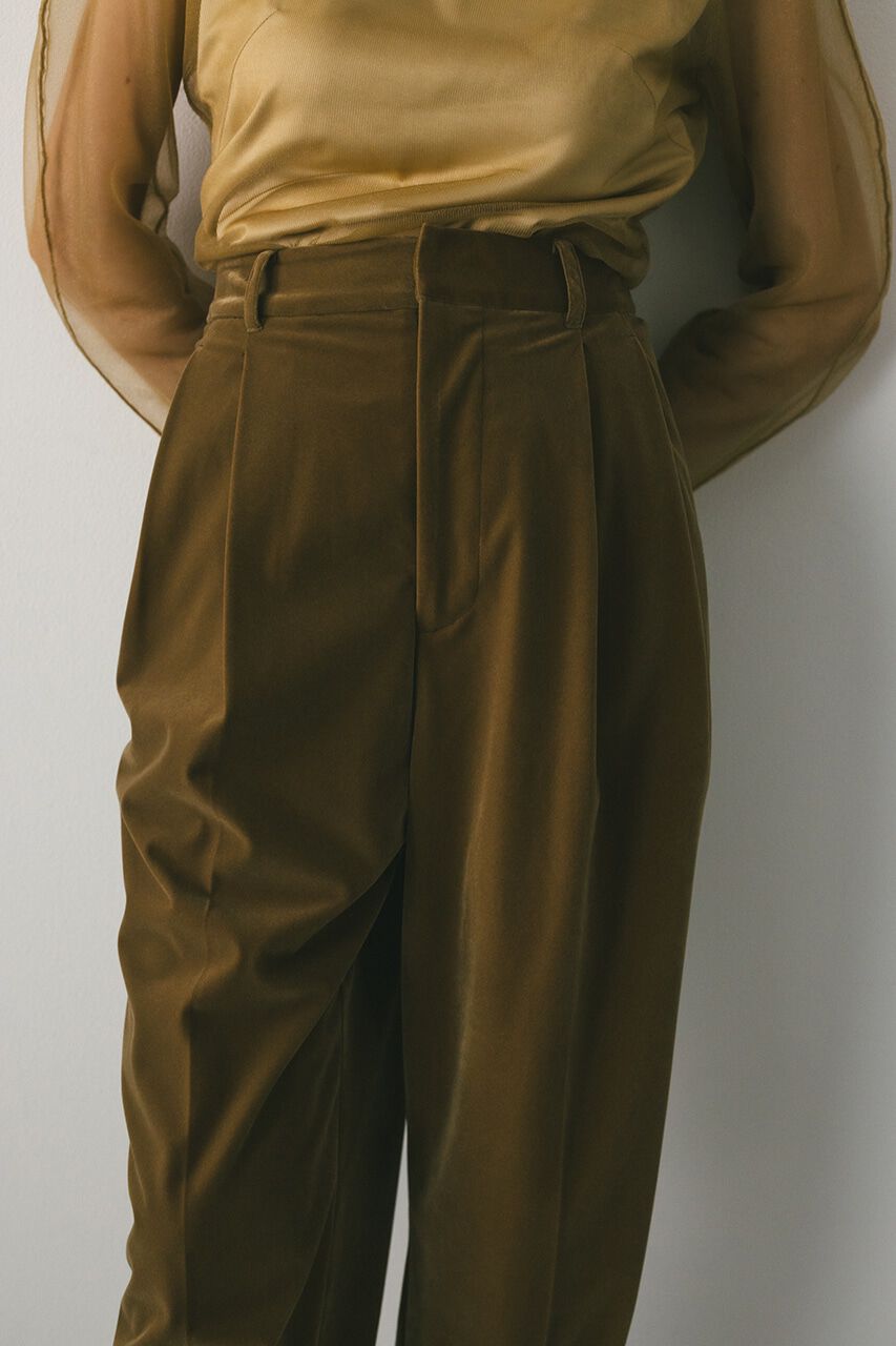 STYLEMIXER「ベルベットツータックパンツ」|その他|