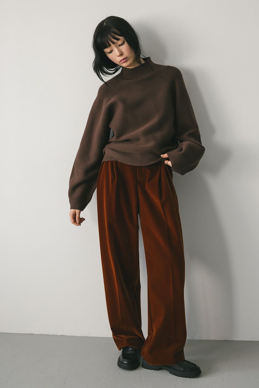 STYLEMIXER「ベルベットツータックパンツ」|その他|D/ORG3