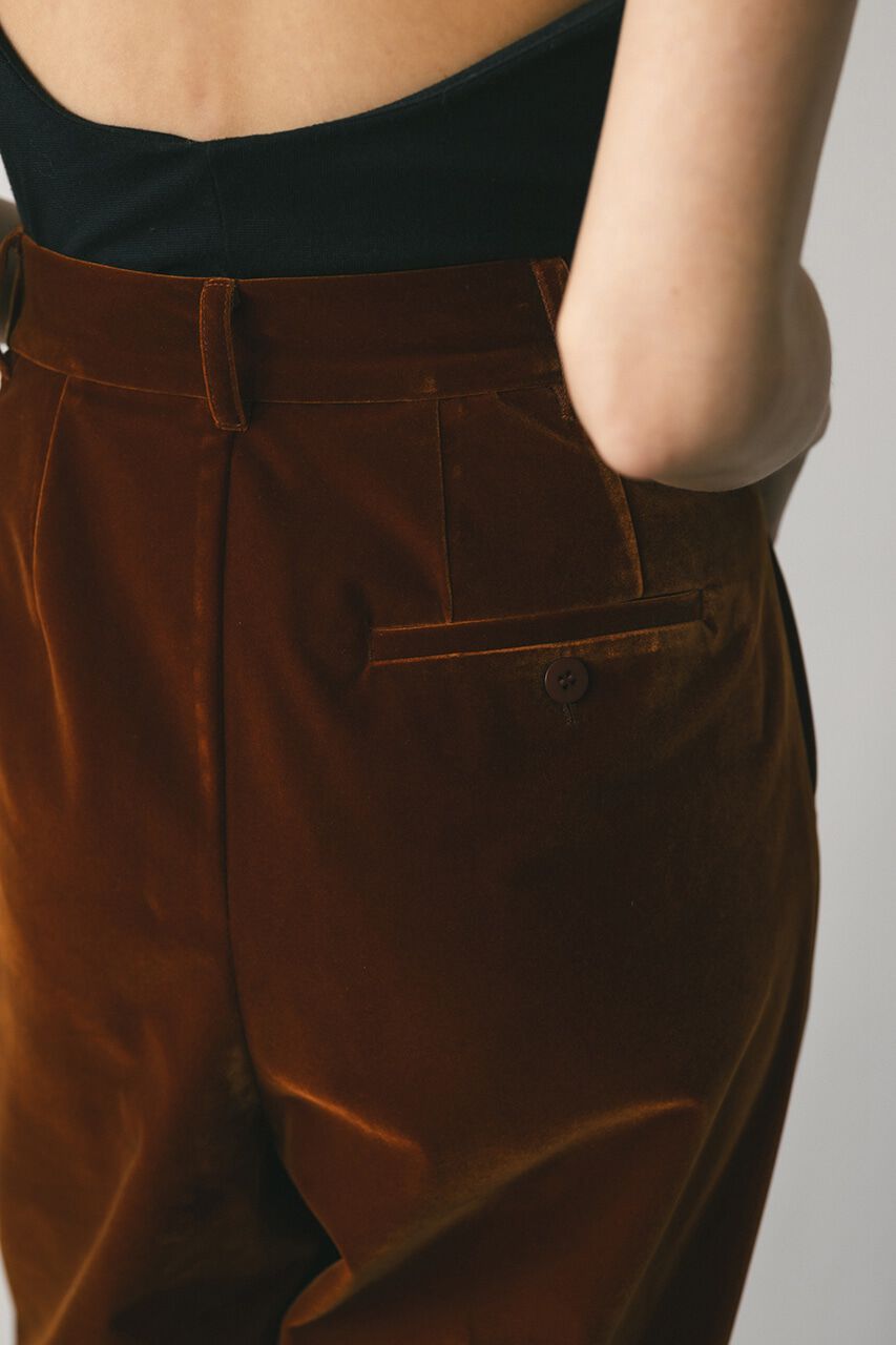 STYLEMIXER「ベルベットツータックパンツ」|その他|