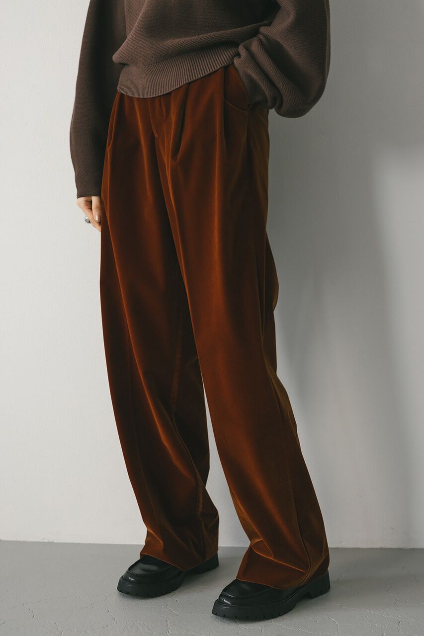 STYLEMIXER「ベルベットツータックパンツ」|その他|