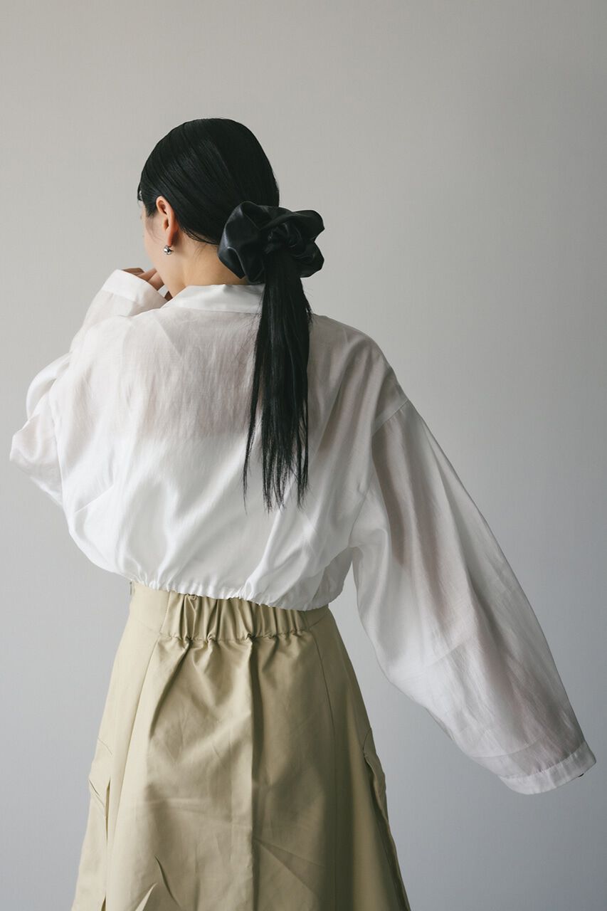 STYLEMIXER「ショートシアーシャツ」|シャツ・ブラウス|