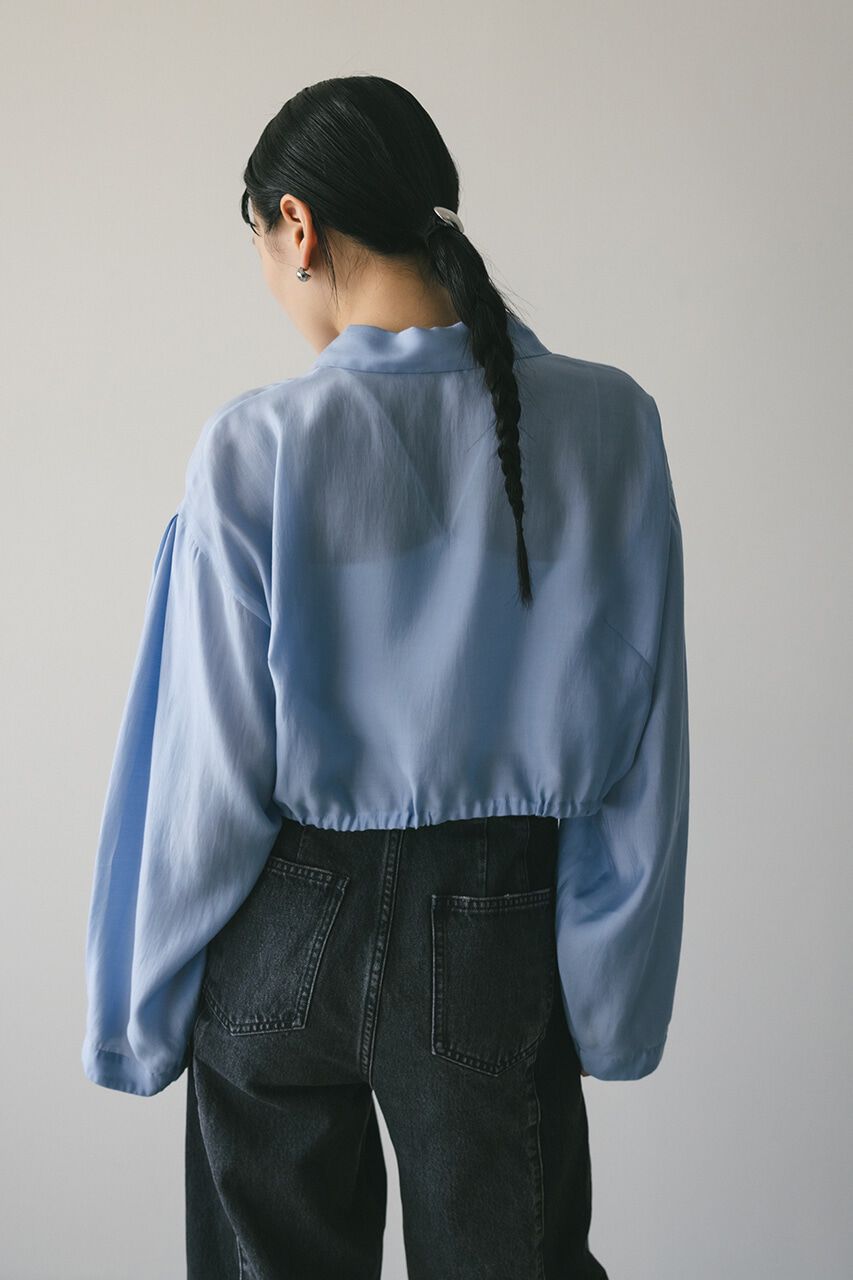 STYLEMIXER「ショートシアーシャツ」|シャツ・ブラウス|