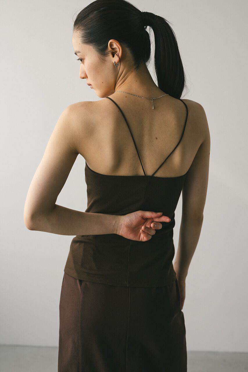 STYLEMIXER「カップ付きアメスリキャミ」|キャミソール|