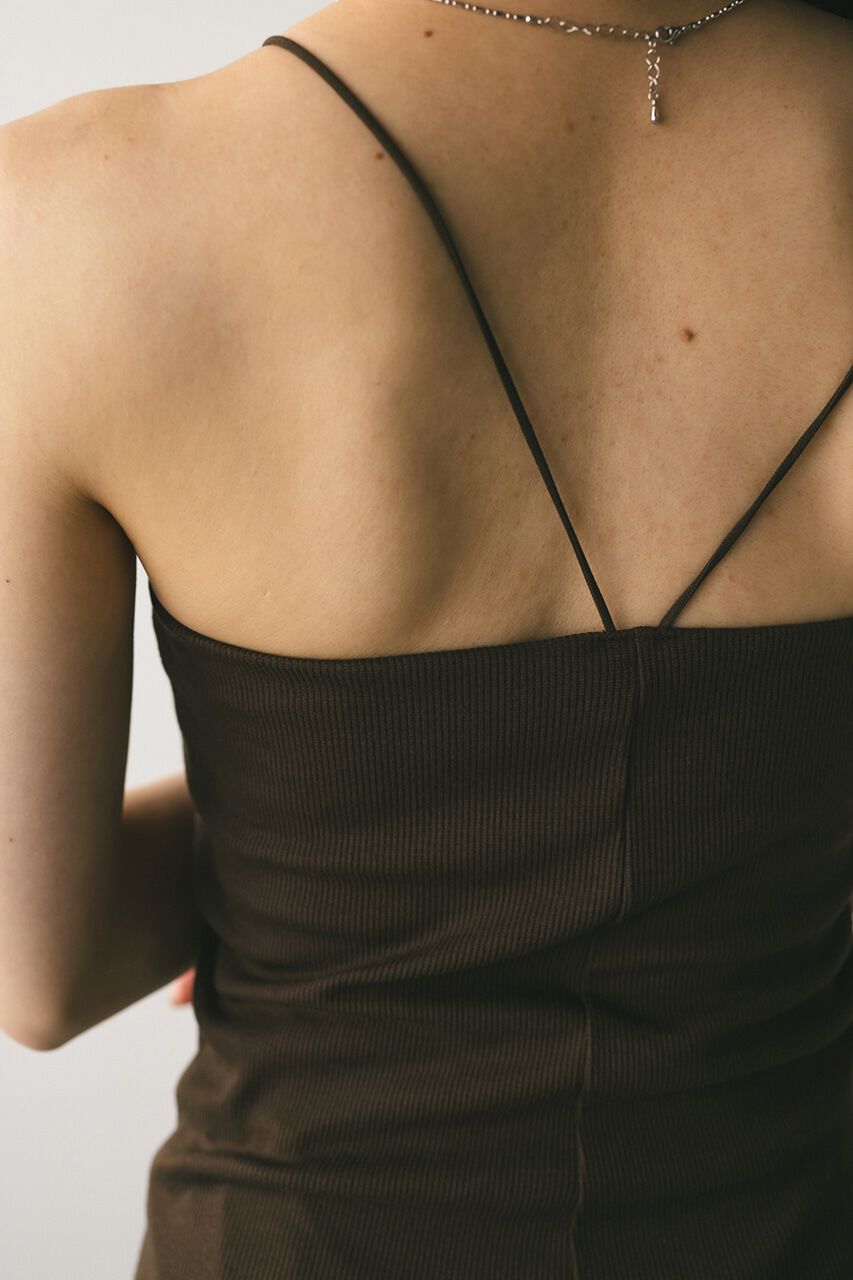 STYLEMIXER「カップ付きアメスリキャミ」|キャミソール|