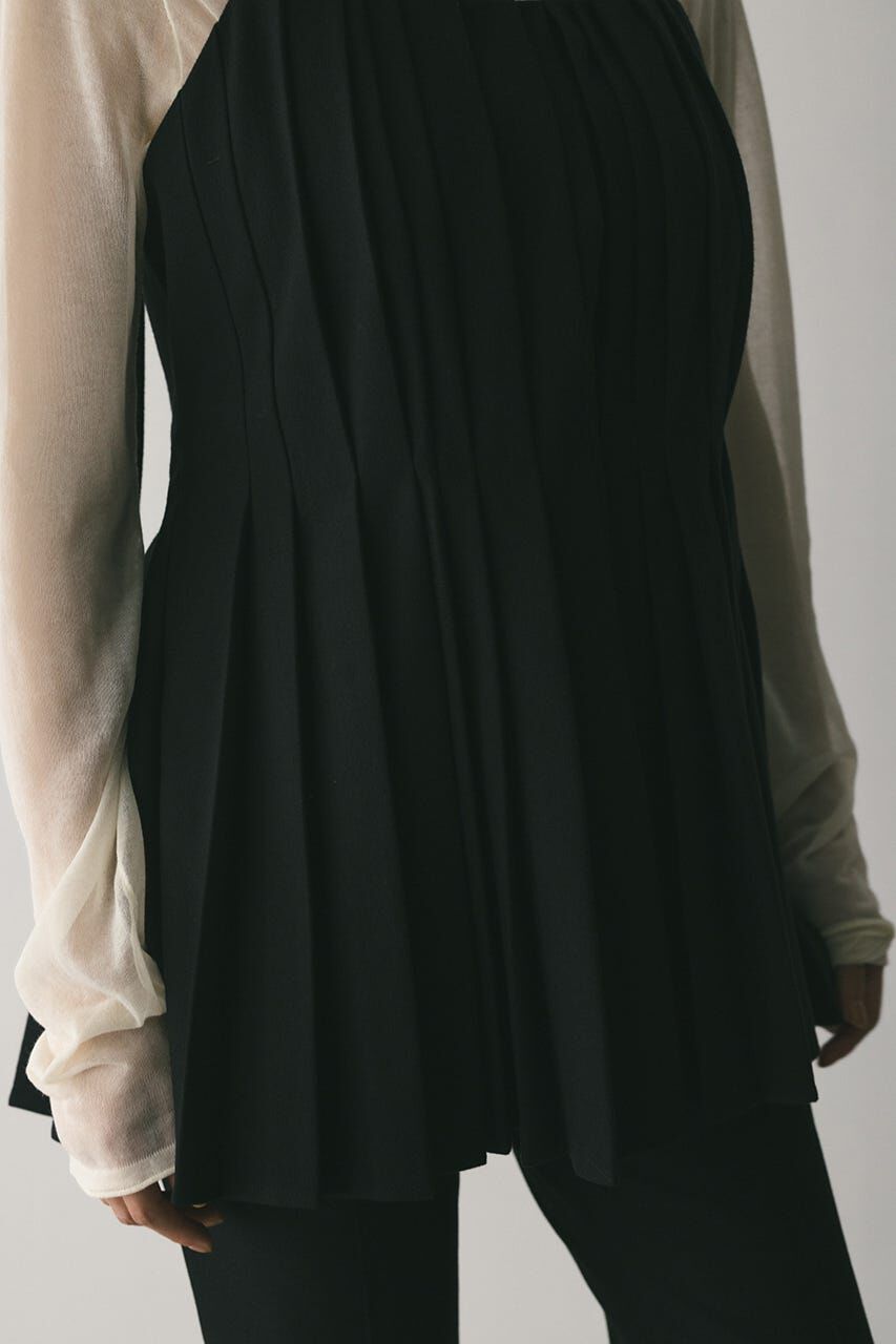 STYLEMIXER「タッキングペプラムキャミ」|キャミソール|