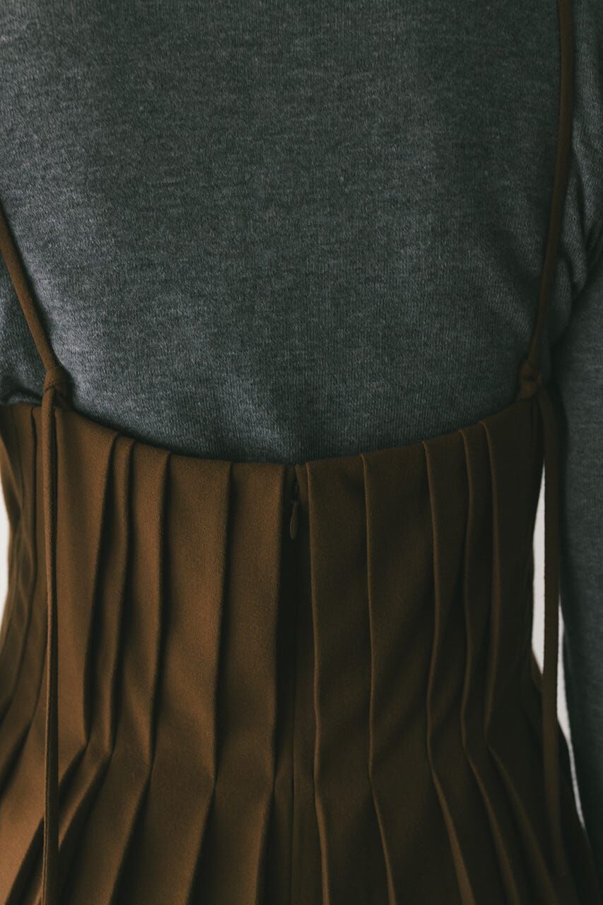 STYLEMIXER「タッキングペプラムキャミ」|キャミソール|