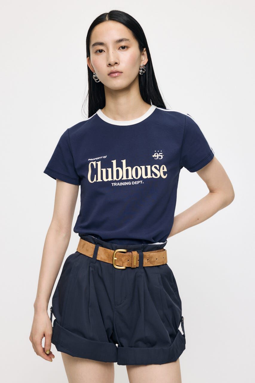 MOUSSY「ATHLETIC RINGER TEE」|Tシャツ・カットソー|NVY