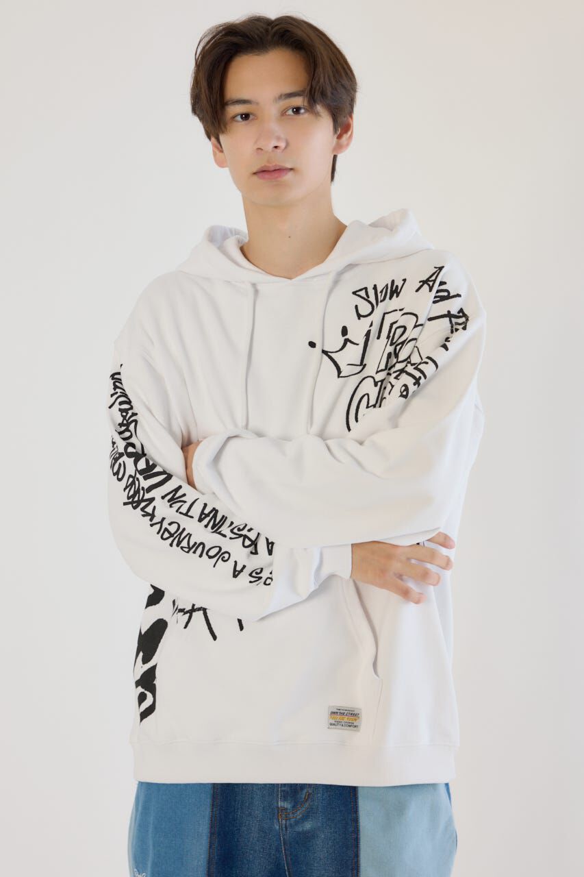 RODEO CROWNS「ランダムスケッチフーディー」|パーカー|