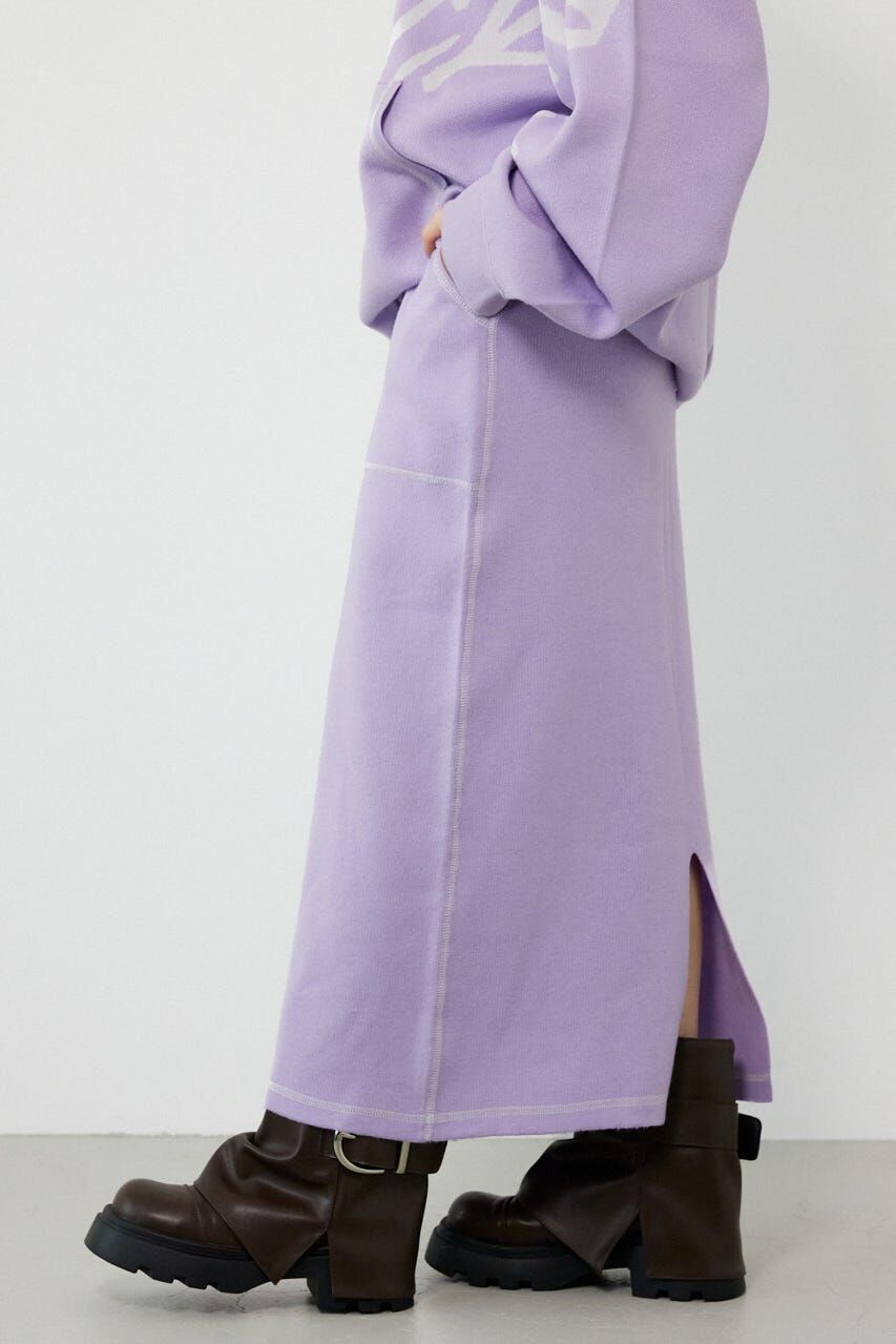 RODEO CROWNS「スウェットライクサイドステッチニットスカート」|スカート|