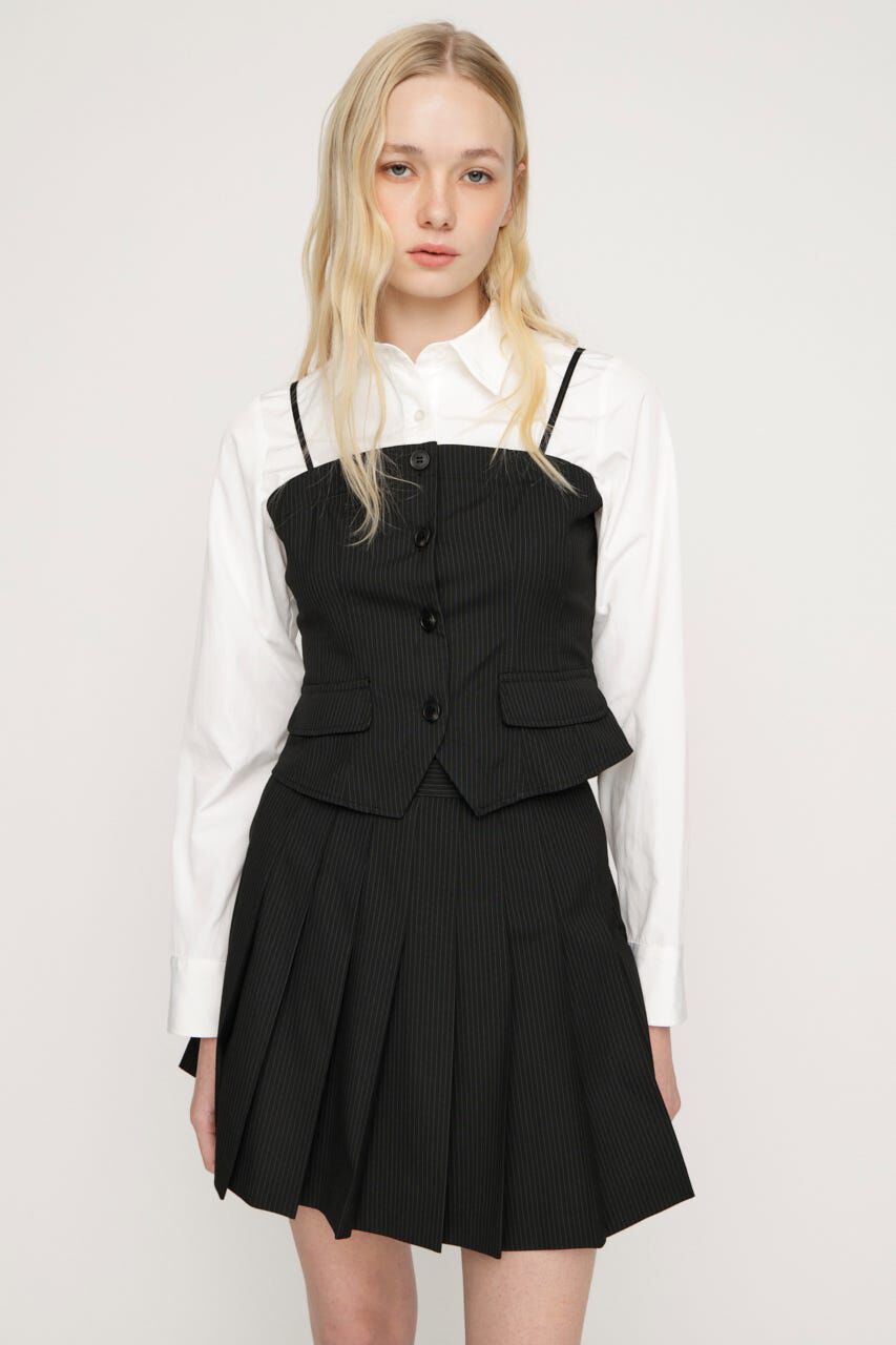 SLY「SIMPLY MINI PLEATS スコート」|スカート|