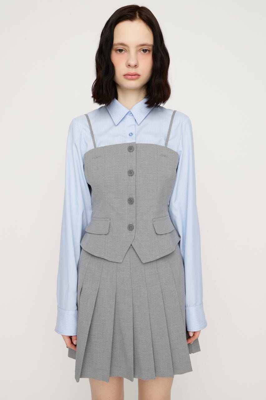 SLY「SIMPLY MINI PLEATS スコート」|スカート|