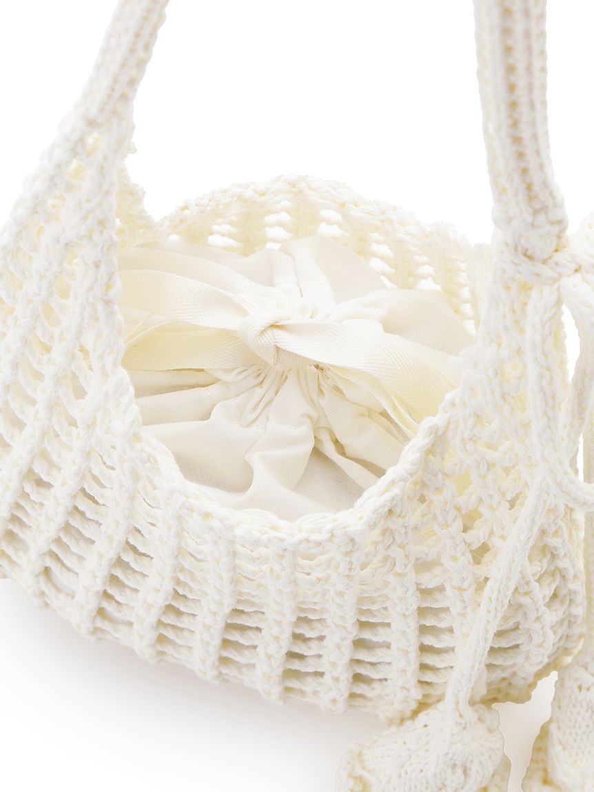 SNIDEL HOME「クロシェミニバッグ」|ハンドバッグ|