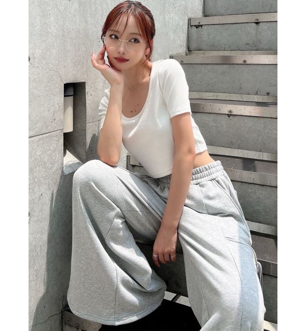 RESEXXY「UネックTシャツ」|Tシャツ・カットソー|