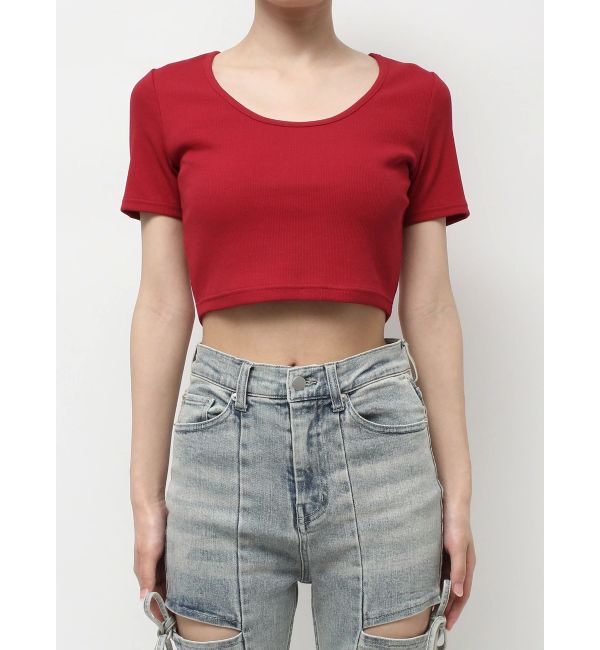 RESEXXY「UネックTシャツ」|Tシャツ・カットソー|