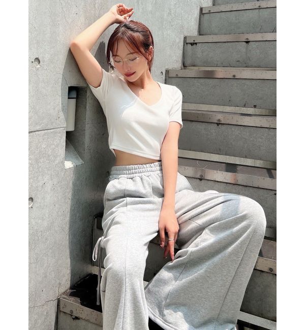 RESEXXY「UネックTシャツ」|Tシャツ・カットソー|