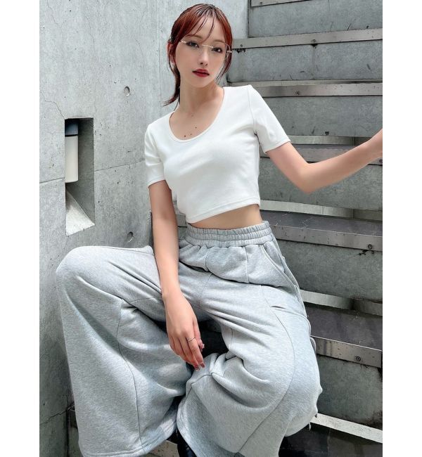 RESEXXY「UネックTシャツ」|Tシャツ・カットソー|