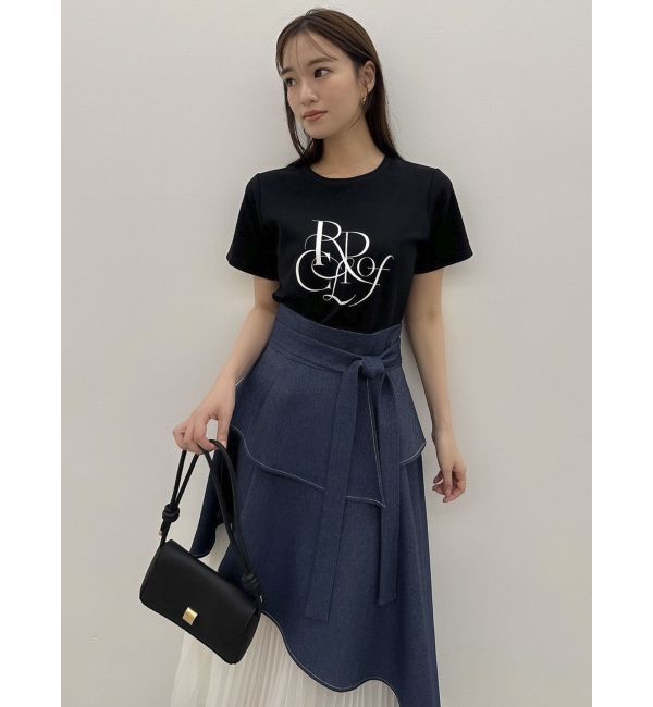 dazzlin「アシメティアードプリーツスカート」|スカート|